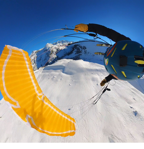 Speed wing depuis le sommet